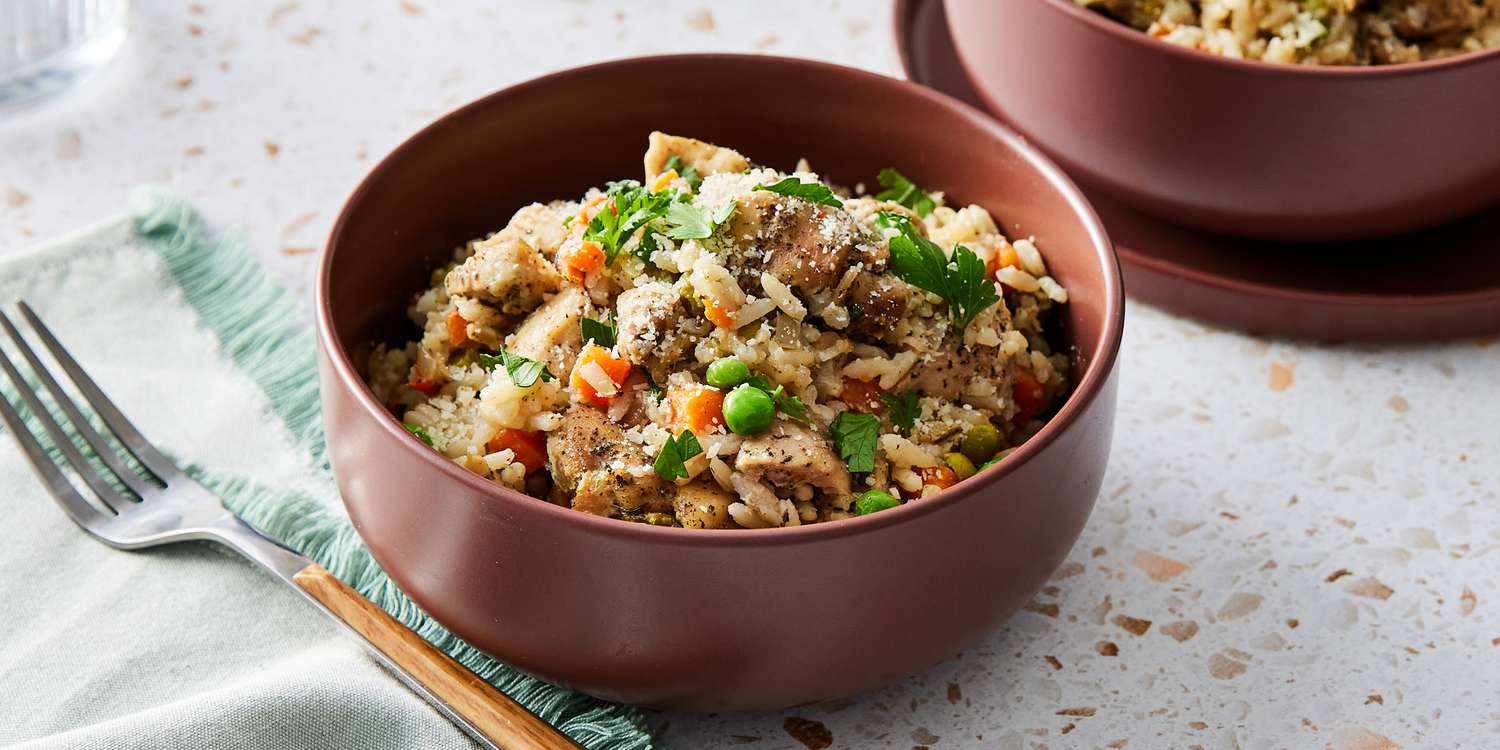 Sluggish Cooker Rooster and Rice Recipe